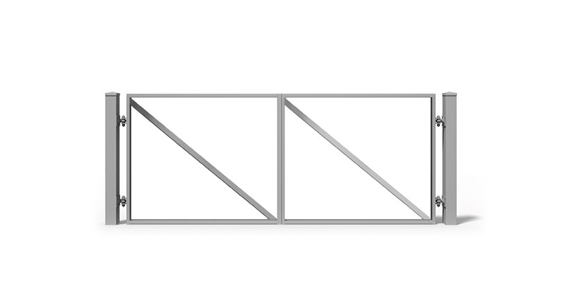 traum zaun24 leertore technische details